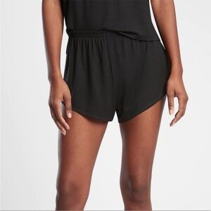 Athleta Nighttime Bliss Sleep Shorts - Size XL - Black